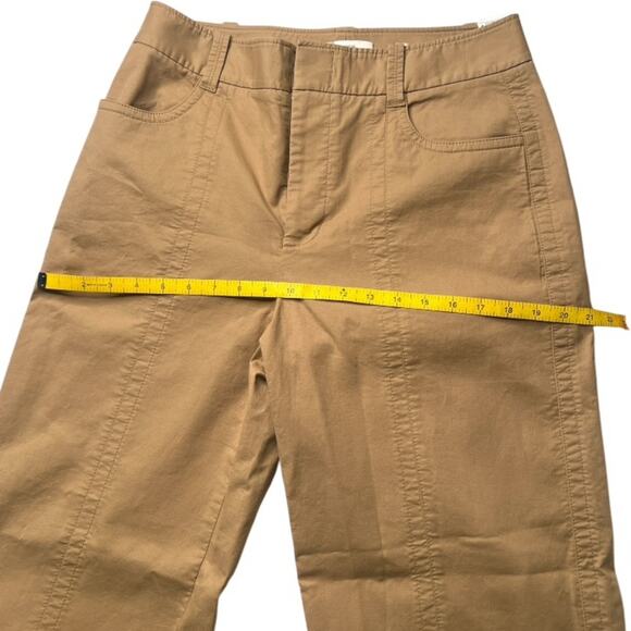 Vince Tan Wide Leg Khaki Pants - Size 10 - Picture 11 of 14